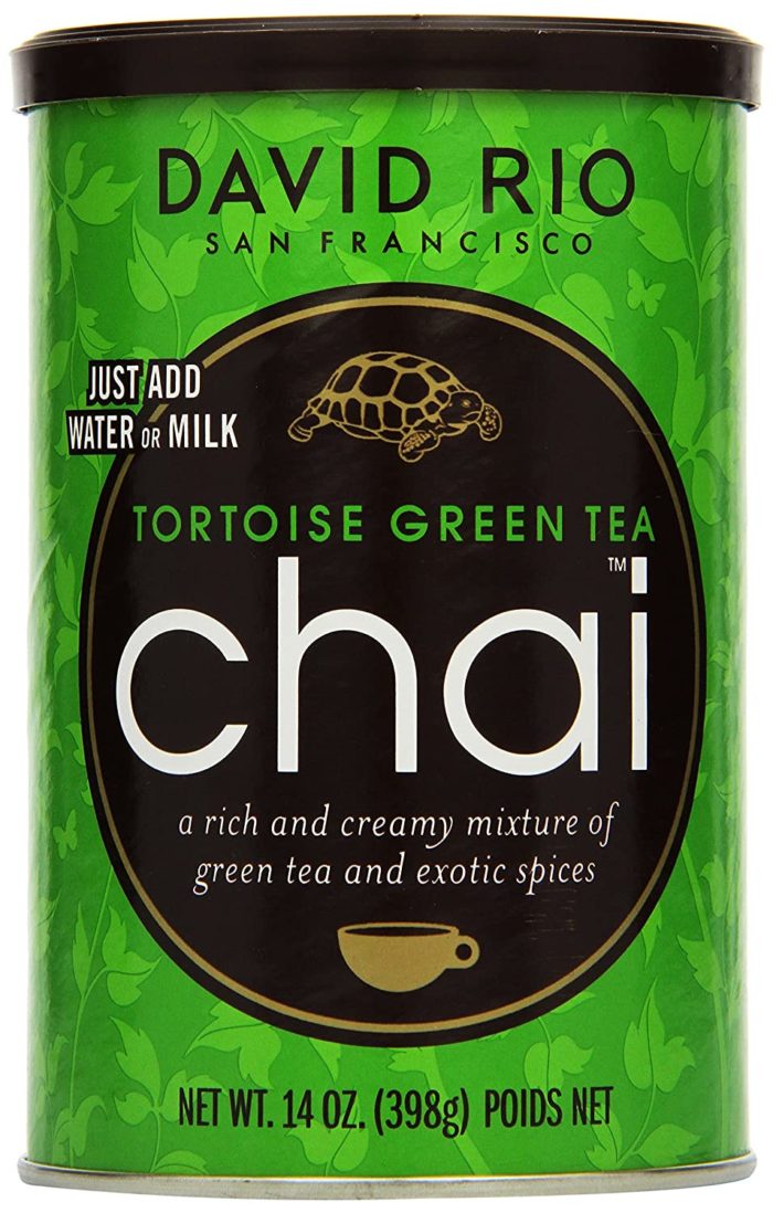 Original David Rio Tortoise Green Tea Chai  398-Gramm-Dose