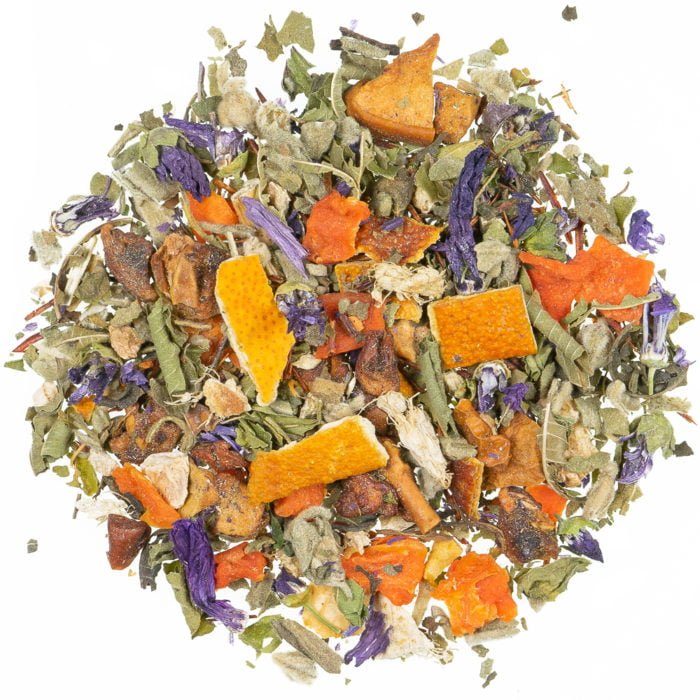 Schweizer Kräutertee natürlich mit Orange-Pfefferminz-Geschmack