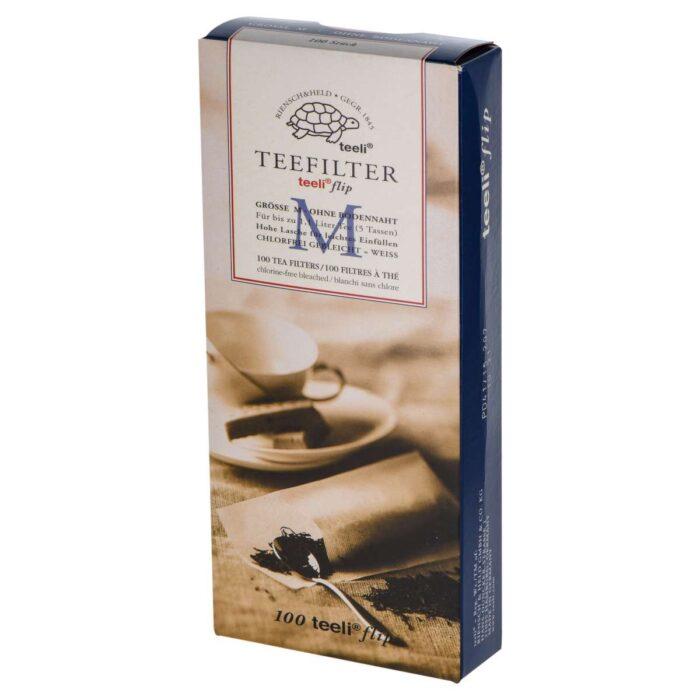 Teeli FLIP M 100er Pack, weiß 1,1 Liter - Größe: M bzw. 2