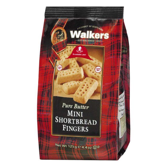 Walkers  -  Mini Shortbread Fingers  125 g