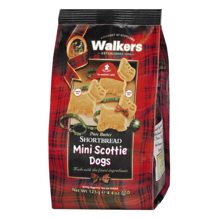 Walkers  -  Mini Shortbread Scottie Dogs  125 g
