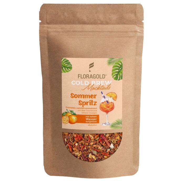 Früchte-Eistee Sommer Spritz natürlich - Cold Brew