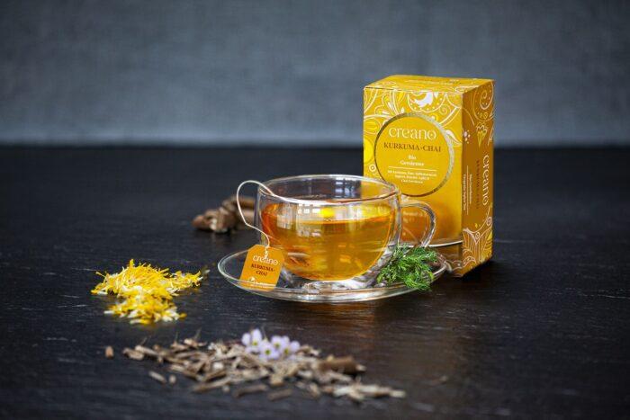 Creano - Bio-Teebeutel Kurkuma-Chai 20er
