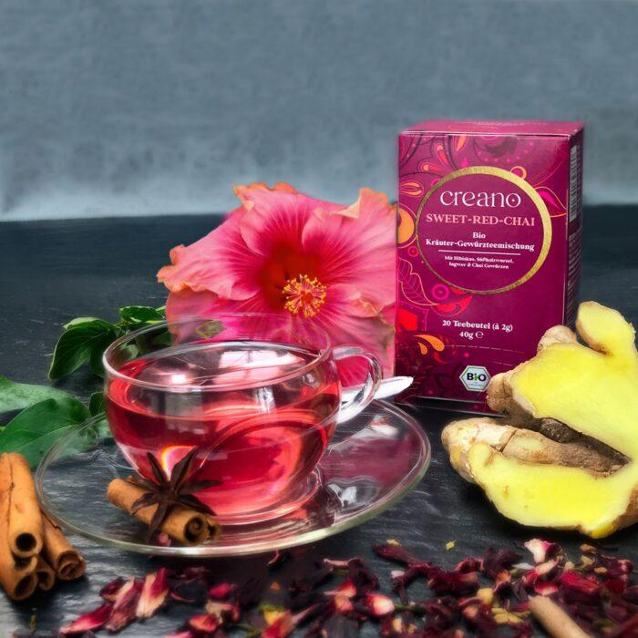 Creano - Bio-Teebeutel Sweet-Red-Chai 20er