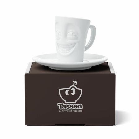Espresso-Mug mit Henkel "Witzig", 80 ml – Bild 3