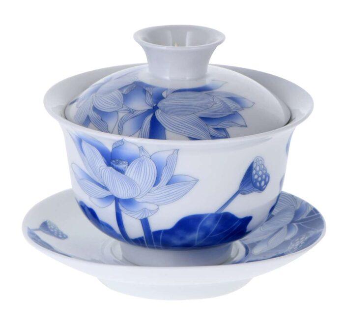 Porzellan Gaiwan "Lotus" 160 ml