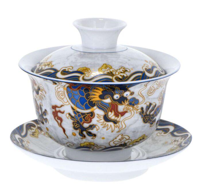 Porzellan Gaiwan "Haku" 140ml