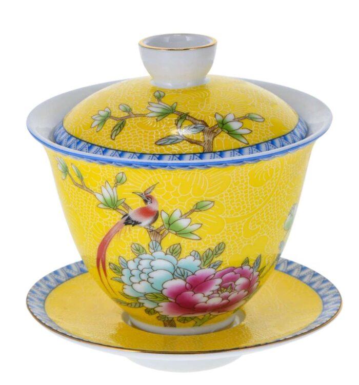 Gongfu Gaiwan "Yazhen" 160ml,  gelb