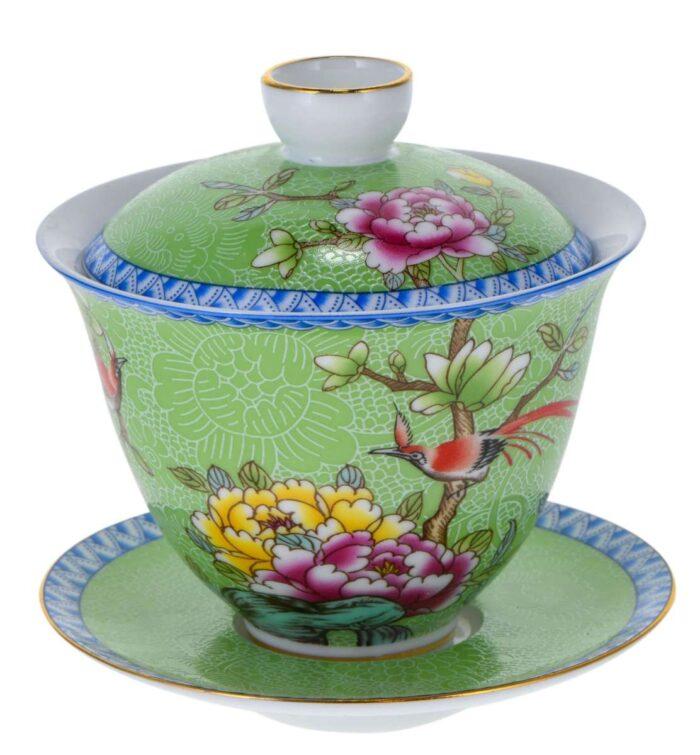 Gongfu Gaiwan "Yazhen" 160ml, hellgrün