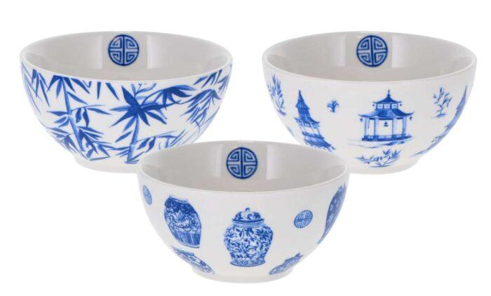 Porzellan Teecup "Pagoda", 175ml, 3er Set