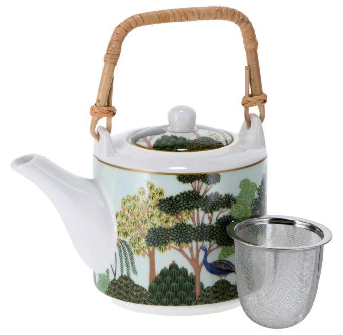 Teeset "Woodland" - Kanne + 2 cups in Geschenkverpackung – Bild 3
