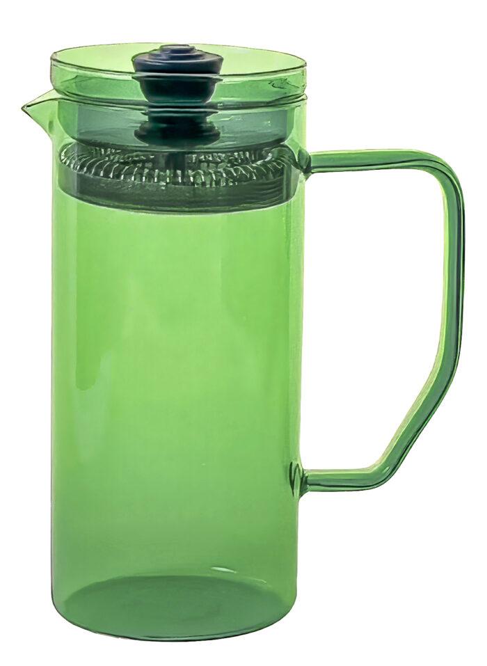 Glasteekanne Teezubereiter "TeaLuna" green 400 ml