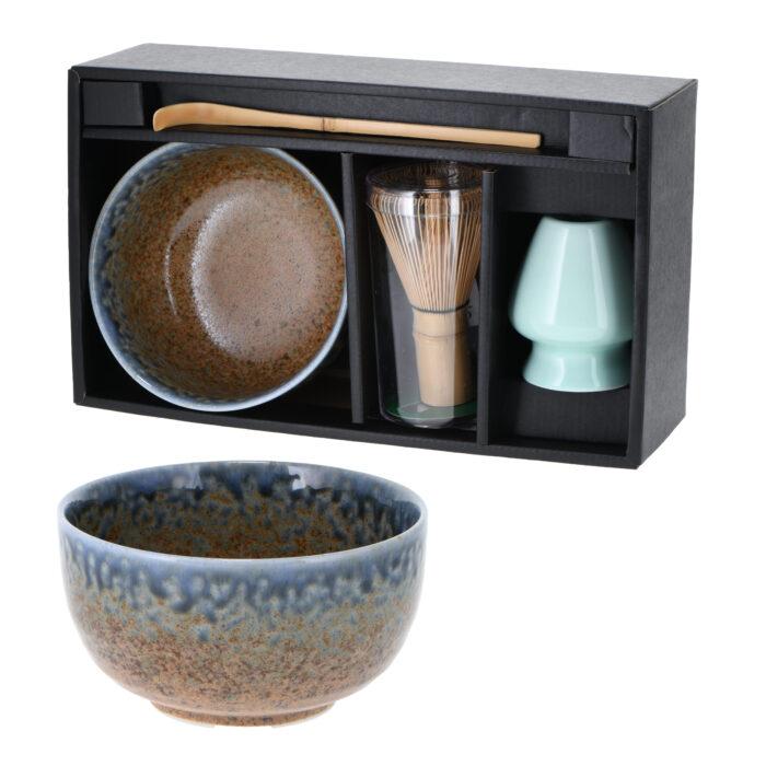 Matcha Set "Daidaiiro" 4-teilig in Geschenkbox
