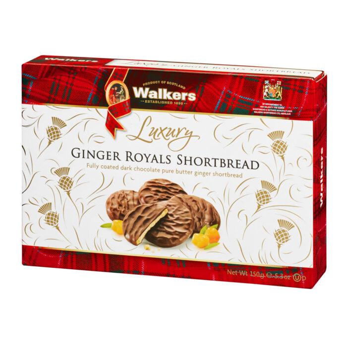 Walkers Shortbread Ltd. – Luxury Ginger Royals Shortbread 150g