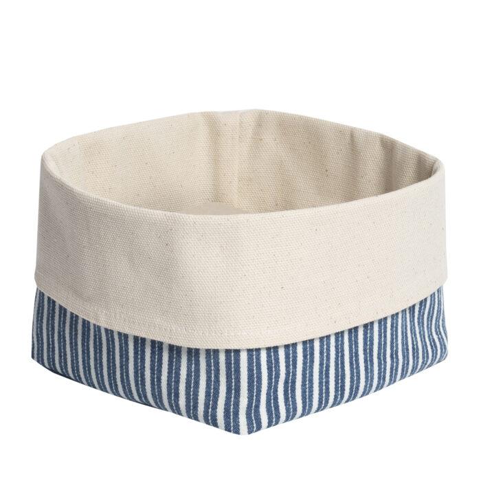 Brotkörbchen "Blau" aus Baumwolle – Bild 2
