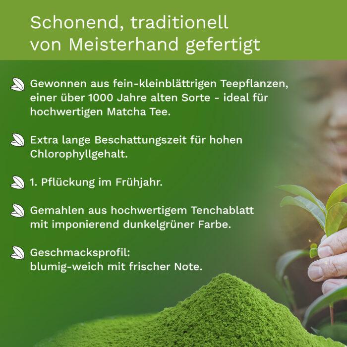 Creano Bio Matcha Tee 100g – Bild 4