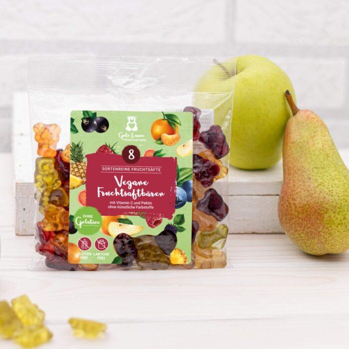Vegane Fruchtgummis - kleine Pektin Fruchtsaftbären – Bild 4