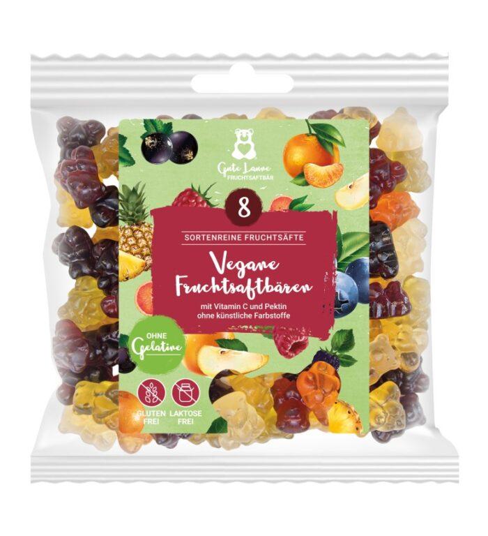 Vegane Fruchtgummis - kleine Pektin Fruchtsaftbären