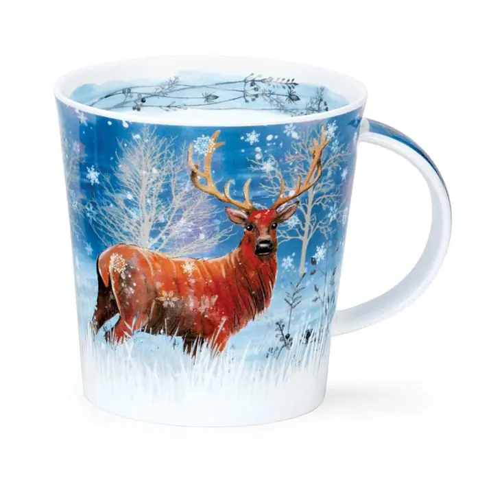 Becher Cairngorm Moonlight Deer von Dunoon - 0,48l Porzellan