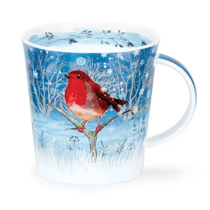Becher Cairngorm Moonlight Robin von Dunoon - 0,48l Porzellan