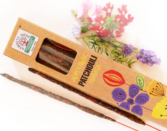 Patchouli - Räucherstäbchen - Namaste India Natural