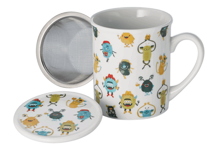 Kräuterteetasse "Happy Monsters"