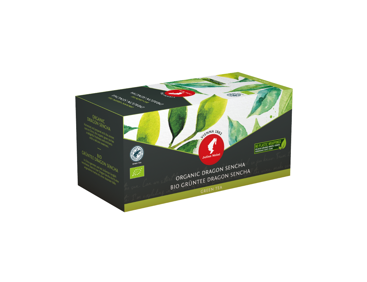 Julius Meinl - Bio Dragon Sencha - 20 Premium Leafbag Teebeutel