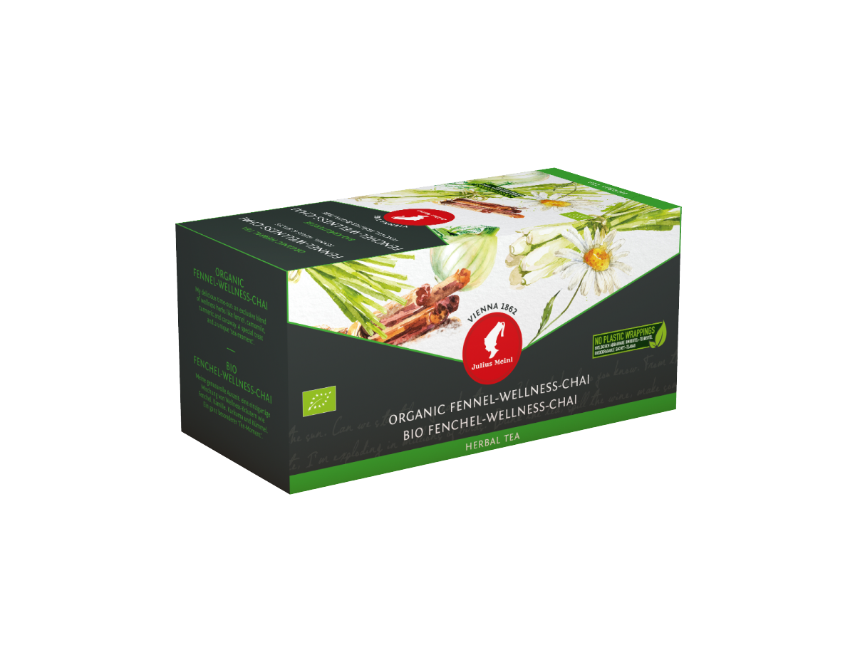 Julius Meinl - Bio Fenchel Wellness Chai - 20 Teebeutel