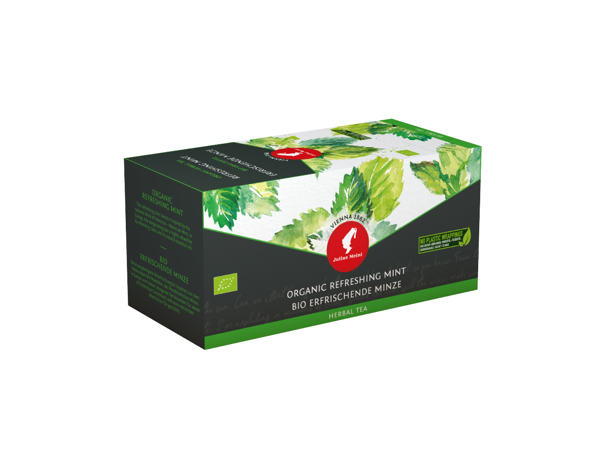 Julius Meinl - Bio Erfrischende Minze - 20 Teebeutel